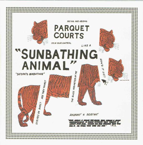 

CD PARQUET COURTS - Sunbathing Animal RTRADCD710 Rough Trade 2014 UK Rock Used