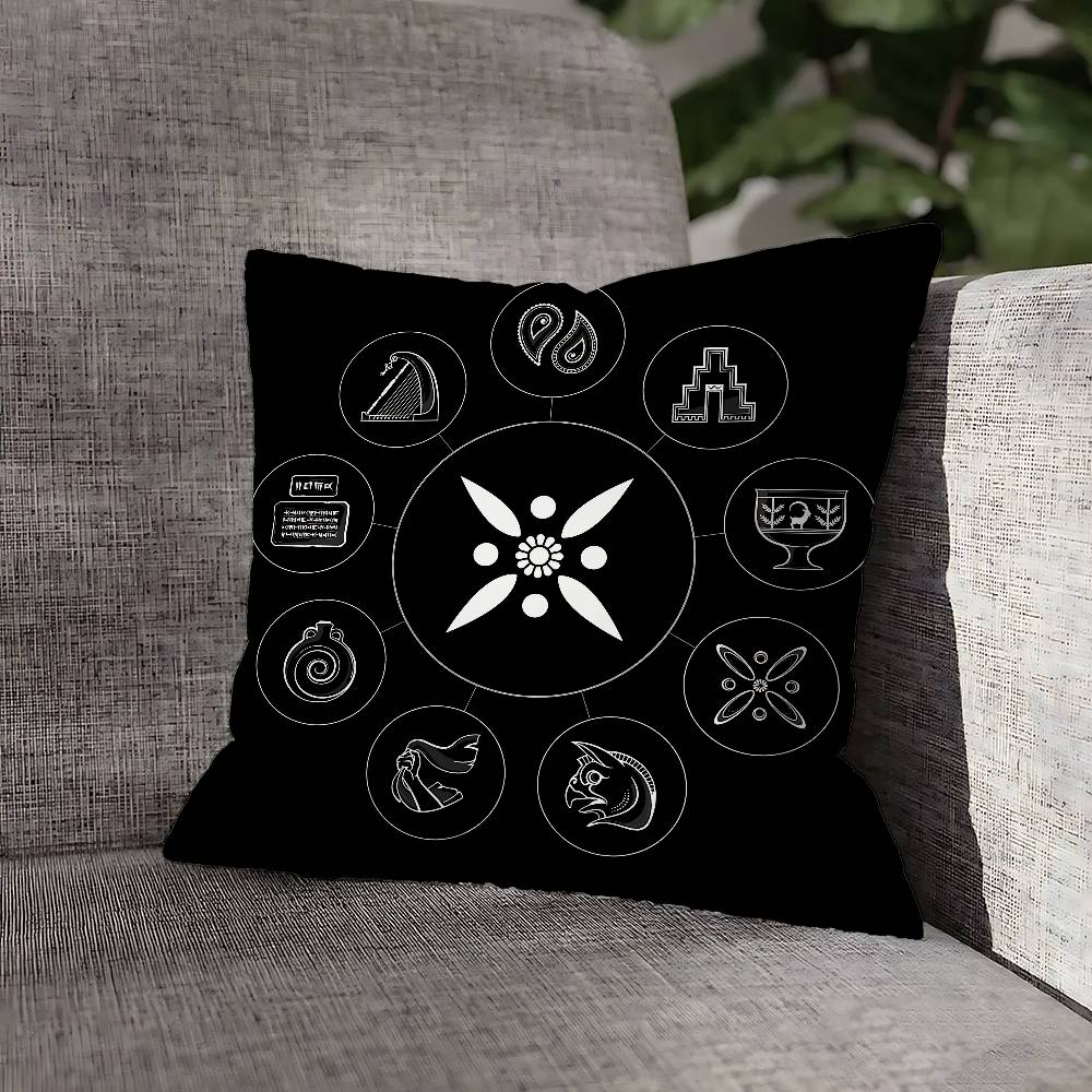 A-Achaemenid E-Empire Throw Pillow Case For 45x45cm 40x40cm 55x55cm 50x50cm 30x30cm Square Car Pillowcase Shell