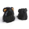 Pet Dog Halloween Costume  Cosplay Lion Headgear Dog Costumes for Small Dogs Cat Wig Hat Headdress Pet Supplies