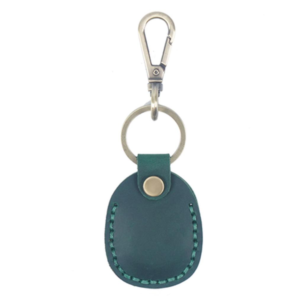Genuine Leather Key Kits Handmade Universal Access Card Protective Case with Keychain Smart Card Reader Writer for Community Home Use Keychains