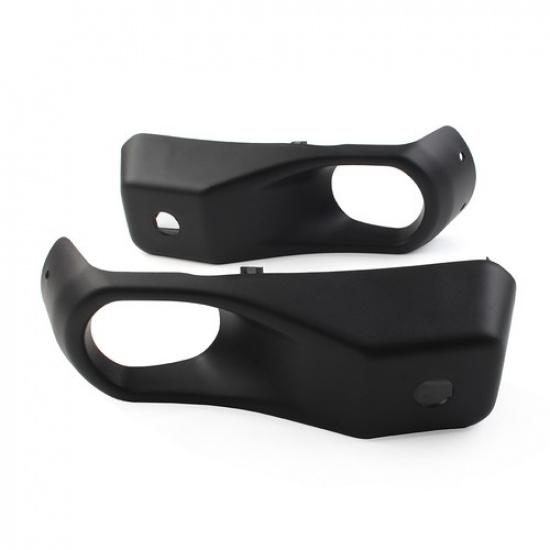 1 Pair Front Fog Lamp Cover Black For Jeep Wrangler JL 2018-2022