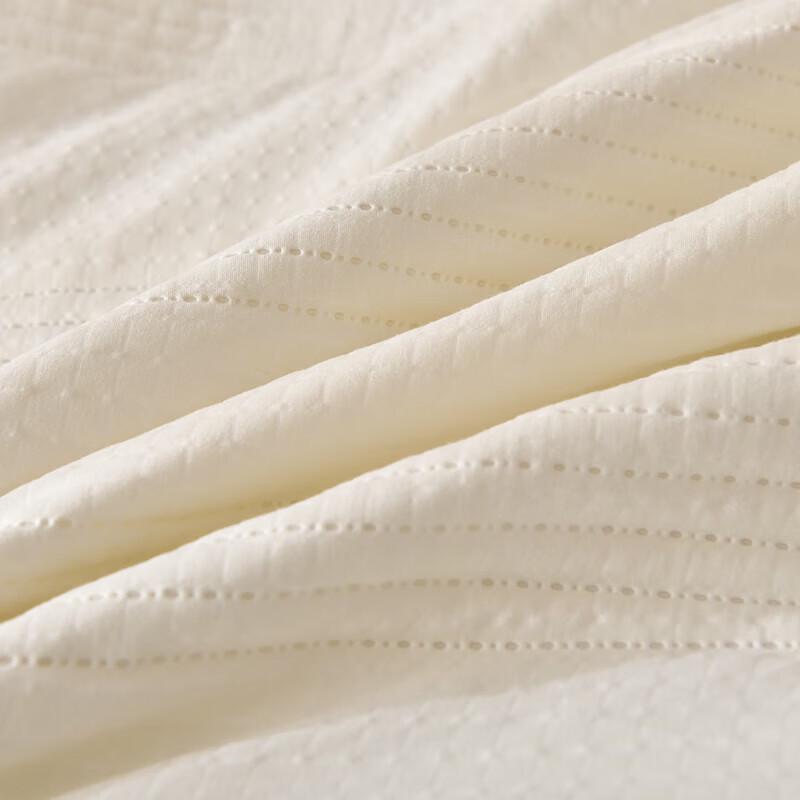 Muji Waffle Jacquard Summer Comforter, Beige
