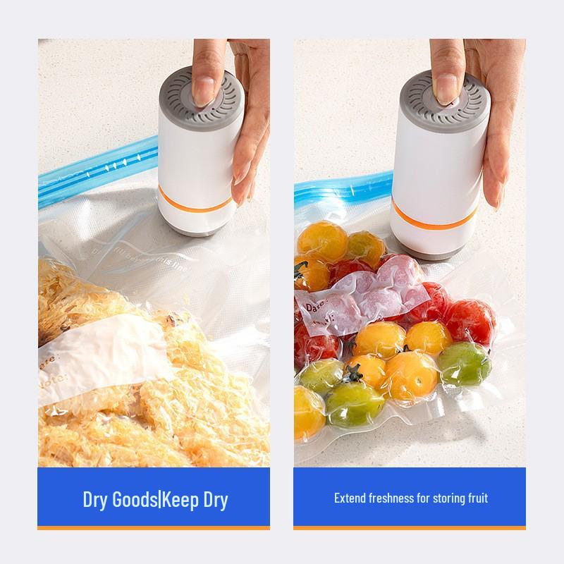 Pull-Out Transparent Food Storage Ziplock Bags - Thickened, Sealed, Freezer Safe for Fresh-Keeping