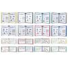 Wall Mounted Reference System Organizer for Warehouse, Laboratory