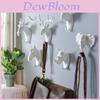 Ganchos de Parede Decorativos Cabeça de Animal Adesivo Forte Pvc Estilo Nórdico