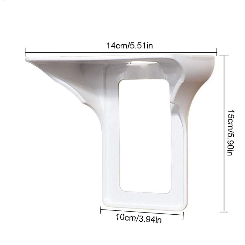Outlet Shelf Wall Holder Space Saving Socket Rack Smart Home Speaker Stand Mobile Phone Charging Holder Wall Shelf Organizer