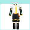 Cosplay kostým set Vocaloid Kagamine Twins s potištěnou bundou Pro fanoušky anime