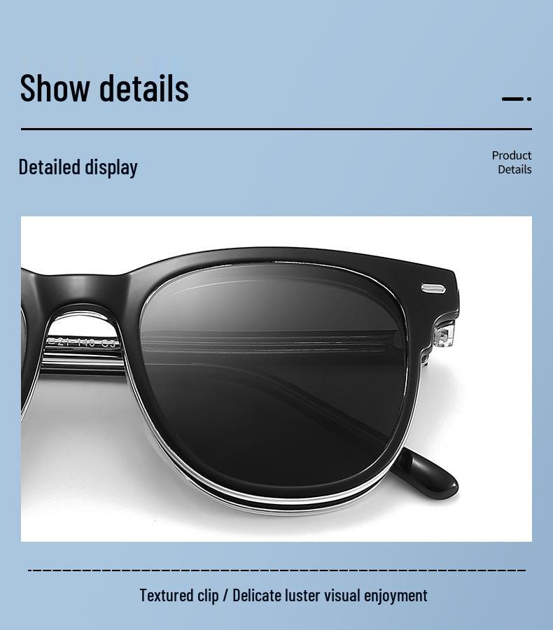 2024 Polarized Clip-On Myopia Sunglasses: Portable Dual-Use Flip-Up Design