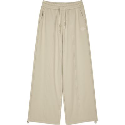 Comfortable Soft Breathable Straight Leg Casual Pants Women Bottoms Khaki L324W098-0046