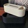 Tai ShengHuo Modern Minimalist Leather Tissue Box - High-End, Creative, Multifunctional Design for Living Room