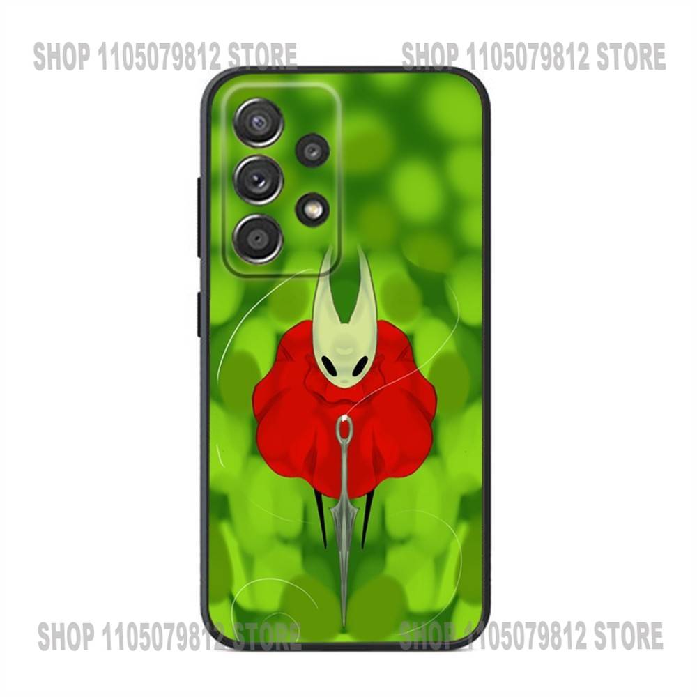 Game The H-Hollow K-Knight Phone Case For Samsung S25,24,23,22,21,20,Ultra,10,10E,Plus Note20 Black Case