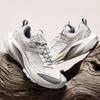Anta Tracking Comfortable Casual Shock Absorbing Slip Resistant Durable Low Top Hiking Shoes Men Hiking Shoes Gray White 912445586-1