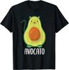 Avocado - Avocato Funny Word Game for Avocado and Cat T-Shirt
