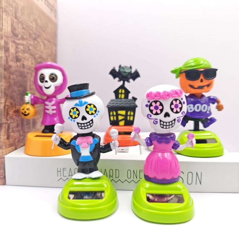 New Halloween Car Ornaments Skull Car Interior Decoration Halloween Gifts Home Decoration Ornaments