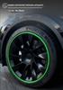 Protetor de Cubo de Roda 20" para Tesla Model Y: Capa de Pneu Bicolor de Cobertura Total para Modelos 2019-2024.