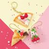 Whipple EPOCH Sylvanian Families Strawberry Keychain Kit 8 Years and Up Toy Decoration Making Toy