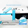 Universal Sewing Machine Needle Threader Multi-Functional Wire Threading Device Magnetic Absorption Nano Threading Scale Feature
