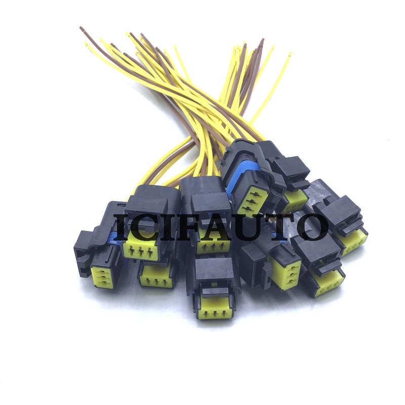 1920LSCamshaft Position Sensor Plug Pigtail Connector Wire For Citroen C3 C4 C5 Peugeot 207 208 308 508 RCZ BMW 320i Mini Cooper