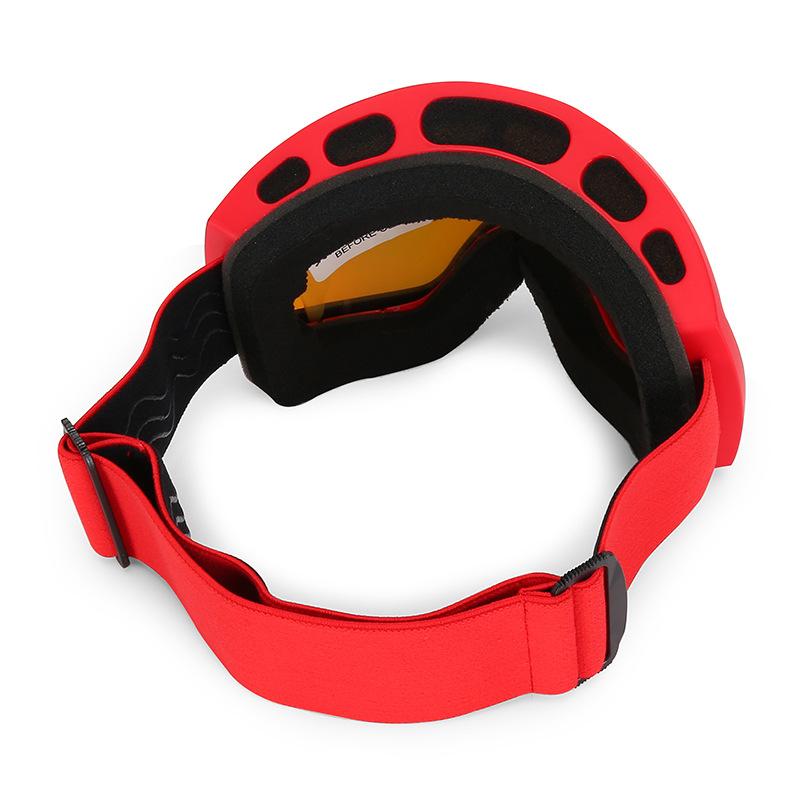 Directly Supplied Large Spherical Wide-view Ski Goggles, Double-layer Long-lasting Anti-fog Outdoor Ski Goggles, Suitable for Men and Women with