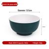 Durable Two-Tone Melamine Serving Bowls