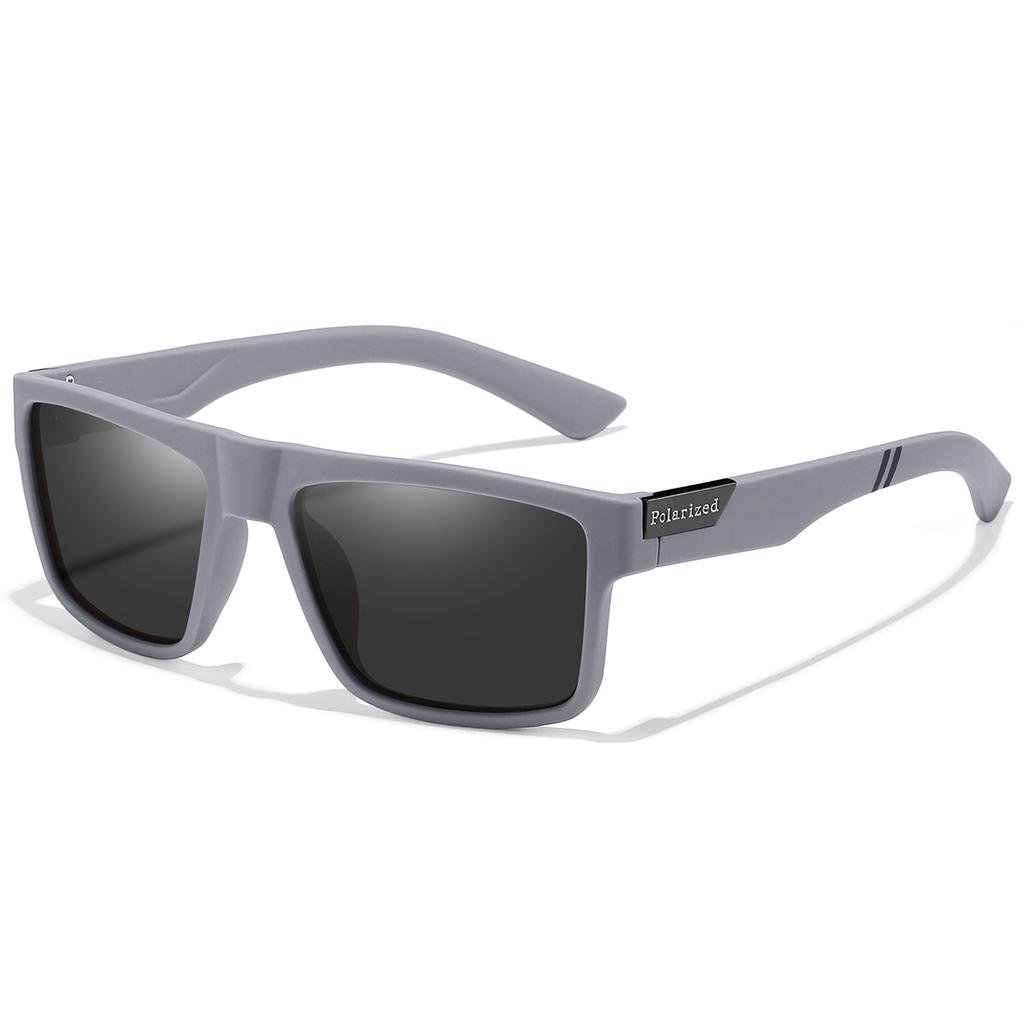 Polarized Sunglasses for Men and Women Classic Square Frame Glasses for Driving Fishing and Golf Unisex