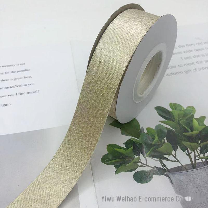 Panglică Jinwei de înaltă calitate de 2,5 cm: Gros, Criptat, Design Lebădă Neagră pentru Cutie de Cadou și Decorațiuni Bomboane Nuntă.