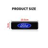 Car Wind Power Daytime Running Light LED Front Center Net Auxiliary Light For Ford ST FOCUS 2 3 Mondeo Fiesta Kuga MK2 MK3 MK4