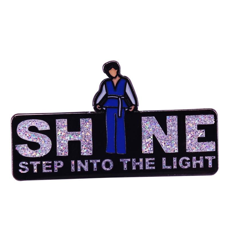 

Harry Styles Lights Up Song Badge