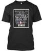 Veterans Day Honoring All Who Se Served Thank You Since T Shirt USA Made S-5XL