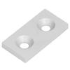 10Pcs Aluminum   End   Alloy Metal Cover Plate Linr Moving Parts 3060 Double Holes