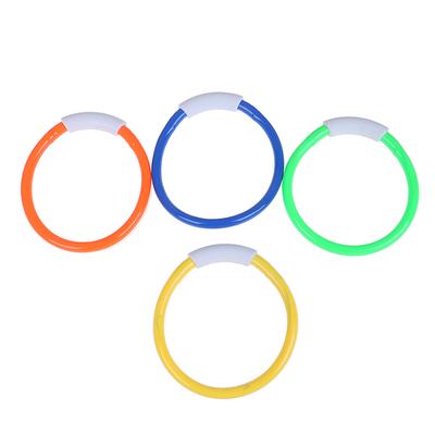 Set 4 Inele de Scufundare Cercuri pentru Piscină Inele de Scufundare pentru Joc Subacvatic de Vară Instrumente pentru Petrecere în Apă