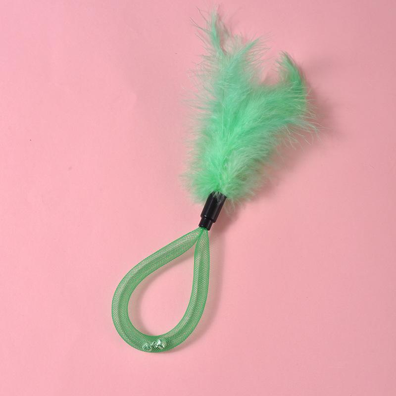 Vase Feather Cat Toy, Feather Bell Cat Toy, Interactive Self-entertaining Cat Pet Supplies