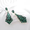 Fashion Alloy Water Drop Earrings For Women With Retro Luxe Design For Dinner Parties