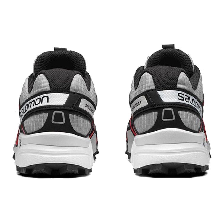 SALOMON Speedcross 3 Adv Breathable Comfortable Mesh Slip-Resistant Durable Low-Top Running Shoes Unisex Running Shoes Alloy-Gray 412525