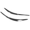 4pcs Taillight Eyebrows Carbon Fiber Rear Lamp Eyelids Replacement for Mazda CX?5 2012?2017