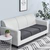 Polar Fleece Sofa Seat Cushion Cover Jacquard Seat Cover Elasticized Machine Washable Removable Slipcover Sofa Covers Home Furniture Protector
