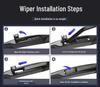Compatible Wiper for GAC Honda Lingpai 2019-2023 Models