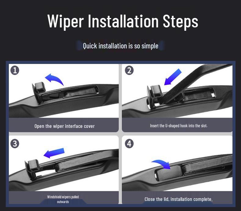 Compatible Wiper for GAC Honda Lingpai 2019-2023 Models