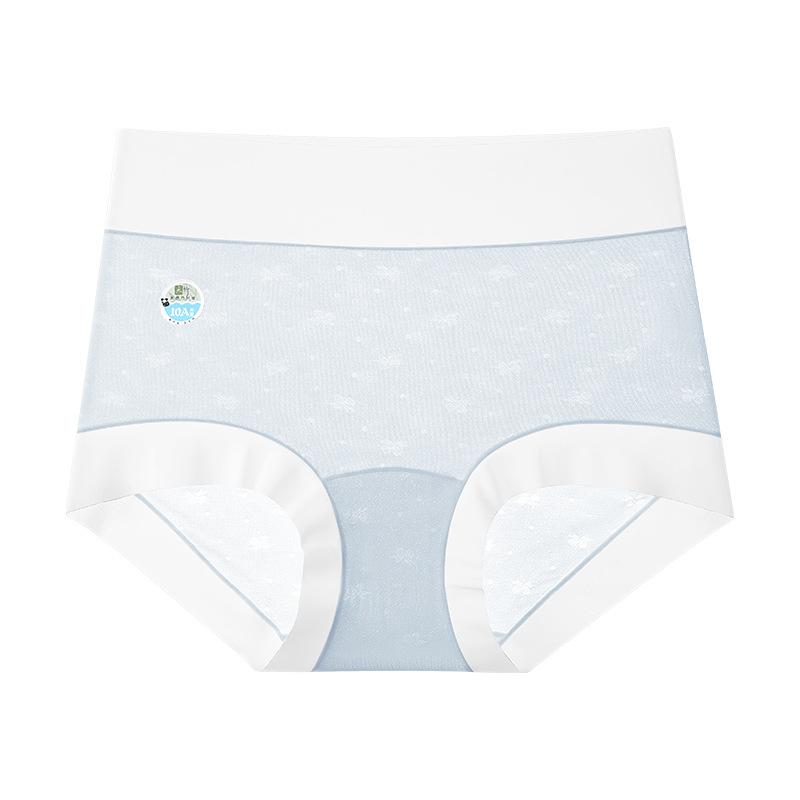 Большой размер Женское Весна и Лето Высокая Талия Расширение Живота Промежность 10A Антибактериальные Трусы XL