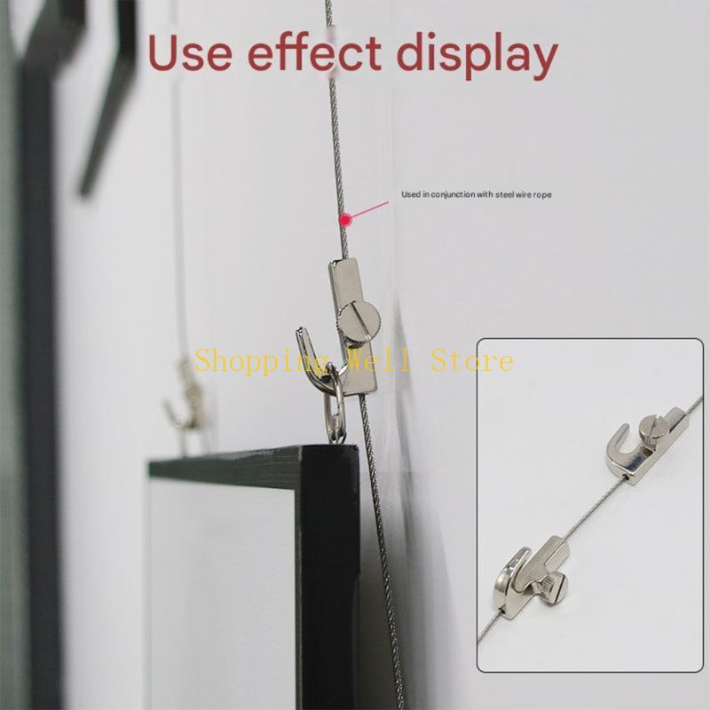 

KX4B Adjustable Metal Picture Hooks For Gallery Art Hanging Easy Installation Painting Accessories Hangers China Mainland