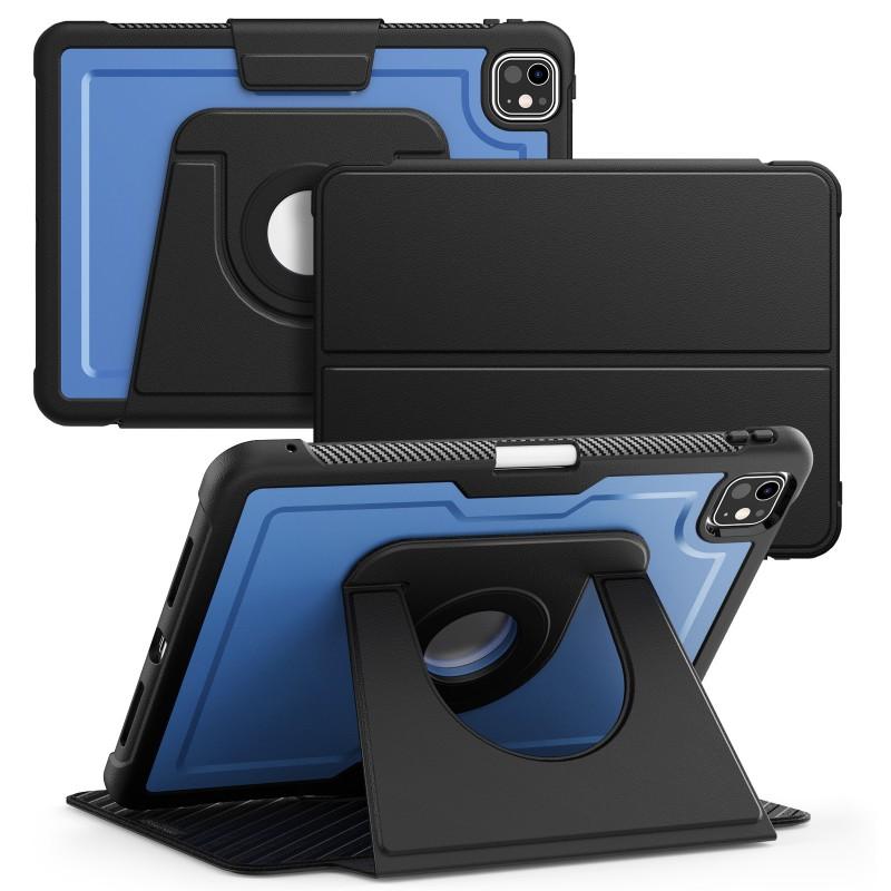 360 Rotating Case IPad Pro 11 Air 6/5 10.2 9th Gen With Pencil Holder Anti-Bend