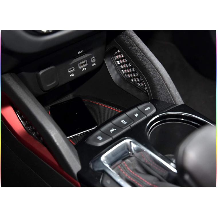 SKTU For -2024 2025 2026 Chevy Trailblazer Door Slot Mat 2024 2025 2026 Chevy Trailblazer Accessories Non-Slip Interior Door Groove Gate Pad Fit Door