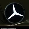 Emblemat Gwiazda Grill Przedni Samochodu Podświetlane Logo LED Białe Światło dla Mercedes Benz c117 W204 W205 W213 W253 W166 W176 GLA GLAE