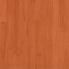 Loft Bed Frame Wax Brown 90 X 190 Cm Solid Pine Wood