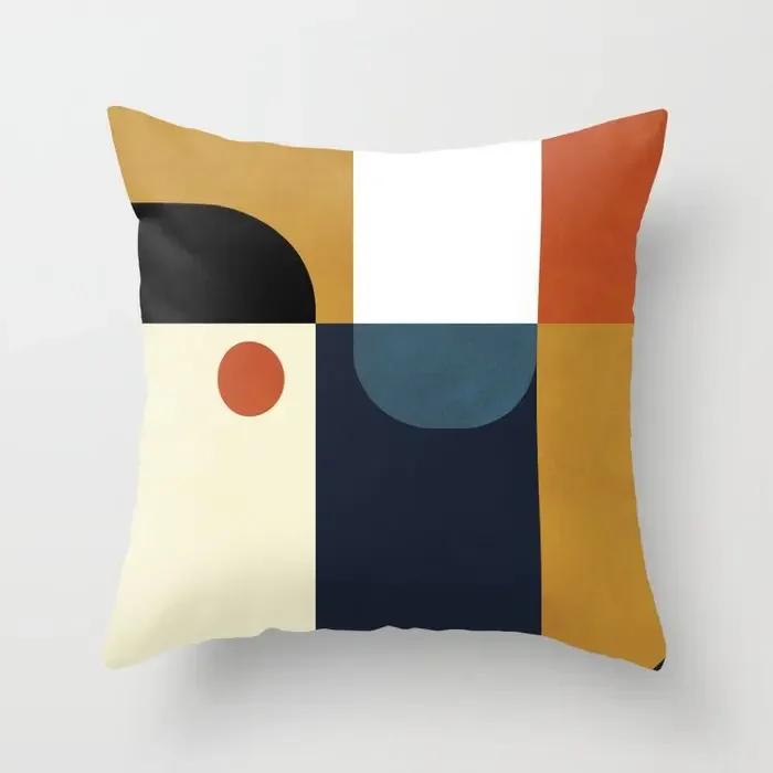 Bedroom Living Room Decoration Home Decor Abstract Pattern  Sofa Cushion Cover