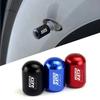 4PCS Car Tire Valve Caps Alloy Wheel Rim Stem Covers For GR Sport Tacoma Supra Racing Yaris Vitz Corolla C-HR Accessories VF4