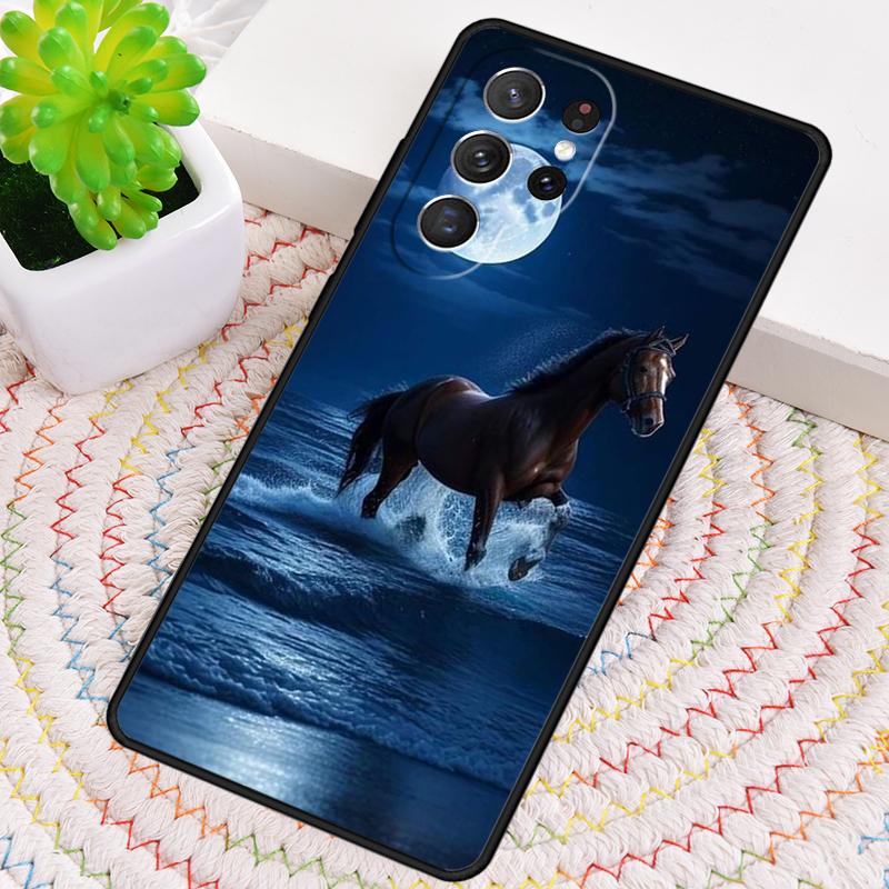 Horse Silicone Phone Case For Samsung Galaxy note 10 pro S26 S25 S24 S23 S22 S21 Plus S25Ultra Capa Cover