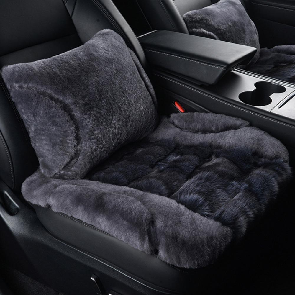 Thickened Plush Car Seat Covers Breathable Auto Seat Cushion  Car Interior Accessories
