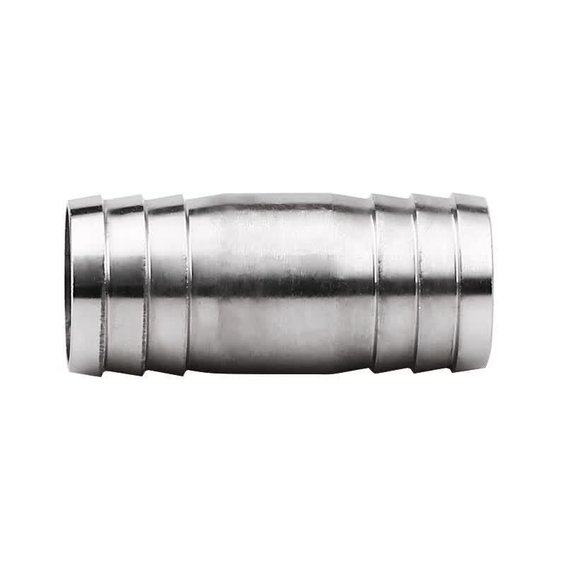 304 Stainless Steel Double-Headed Extended Hose Barb Connector