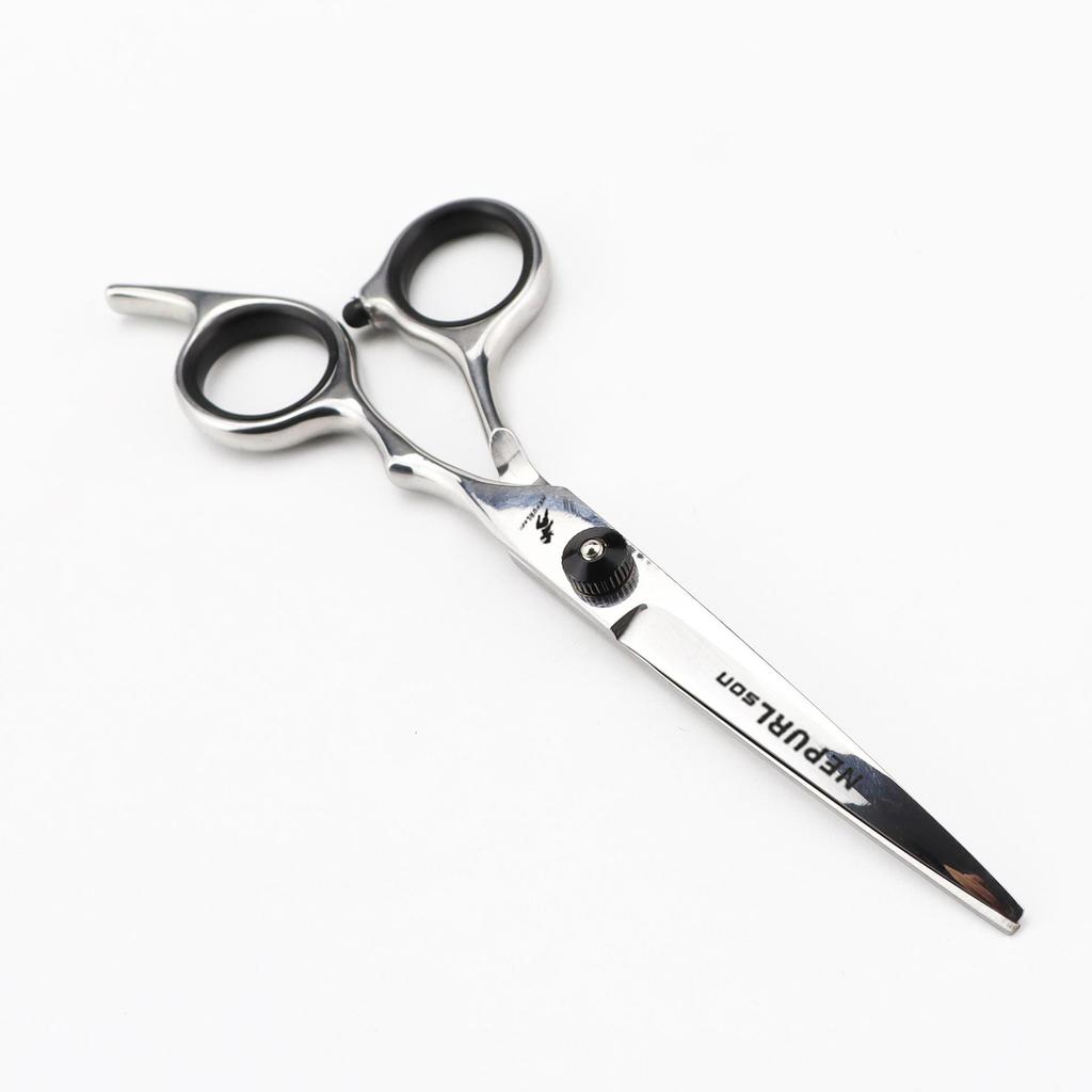 7-inch Napsun Black Pet Grooming Scissors Set: 4 Straight Shears, Fishbone Design, 3pcs 5pcs Options